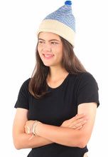 Load image into Gallery viewer, หมวกไหมพรมลายริ้ว - Unisex Winter striped Textured-Knit hat