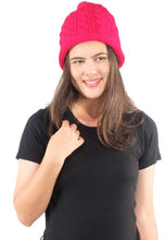 Load image into Gallery viewer, หมวกไหมพรมสีสดสำหรับฤดูหนาว - Fashion Unisex Autumn Winter Knitted Hat